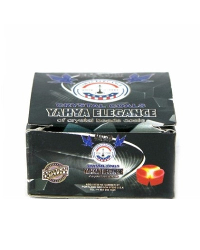 Кокосовый уголь для кальяна Yahya Elegance MINI