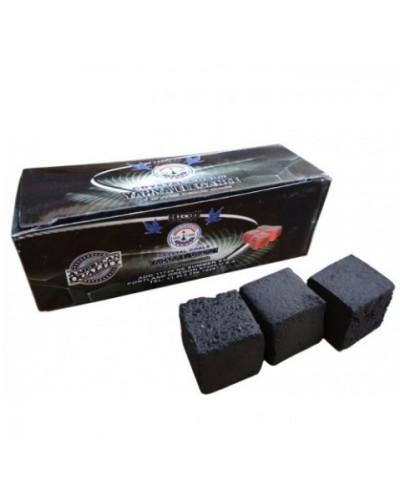 Кокосовый уголь для кальяна Yahya Elegance MINI CUBE