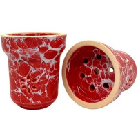 Чаша для кальяна Solaris Classic Eva Red&ampampampampampampampampampampampampampampampampampWhite