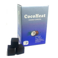 Кокосовый уголь для кальяна CocoHeat, 1 кг