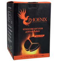 Кокосове вугілля для кальяна Phoenix, 1 кг Kaloud