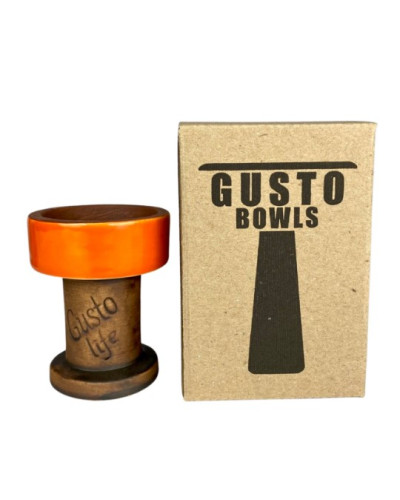Чаша для кальяну Gusto Rook Оrange - фото 3
