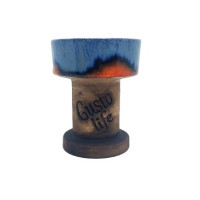 Чаша для кальяну Gusto Rook Blue Orange