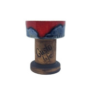 Чаша для кальяну Gusto Rook Red Blue