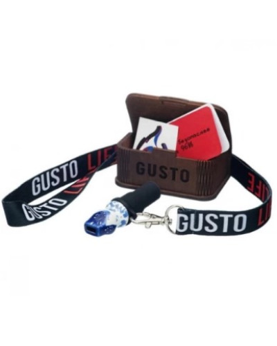 Персональний мундштук Gusto White Blue