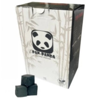 Кокосовый уголь для кальяна PAN PANDA 1 кг 25мм