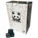 Кокосовый уголь для кальяна PAN PANDA 1 кг 25мм - фото 2