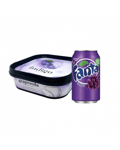 Кальянна суміш Indigo Smoke Grapesoda 100 г