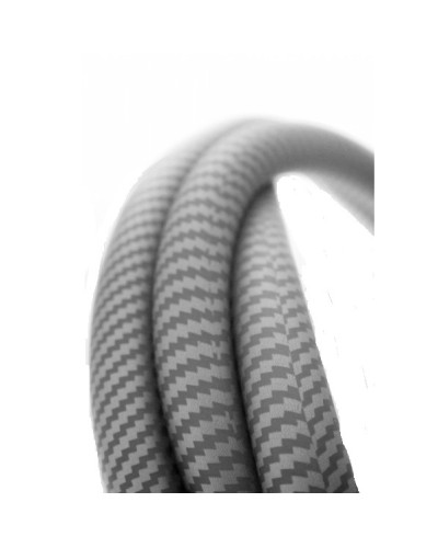 Силиконовый шланг Carbon Silver