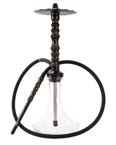 Кальян Gramm Eco mini Black&ampampampampampampampampampampampampampampampampampGold - фото 2