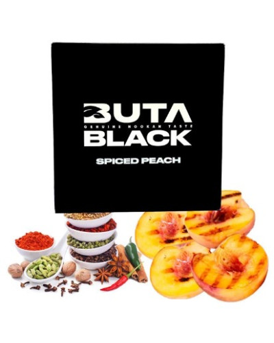 Табак для кальяна Buta Black Spiced Peach 100 гр. - фото 2