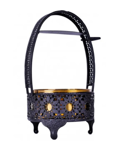 Корзина для вугілля Yahya Black/Gold
