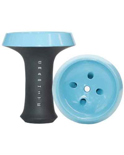 Чаша для кальяна Sky Graphite Evil Light Blue - фото 3