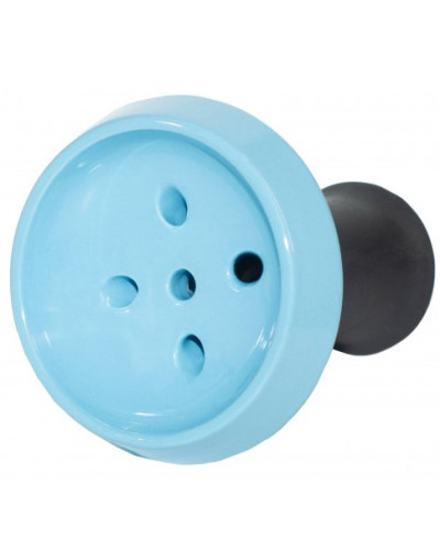 Чаша для кальяна Sky Graphite Evil Light Blue - фото 4