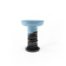 Чаша для кальяна Dumok Harmony Colours Blue&ampampampampampampampampampampampampampampampampampBlack - фото 6