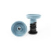 Чаша для кальяна Dumok Harmony Colours Blue&ampampampampampampampampampampampampampampampampampBlack - фото 4