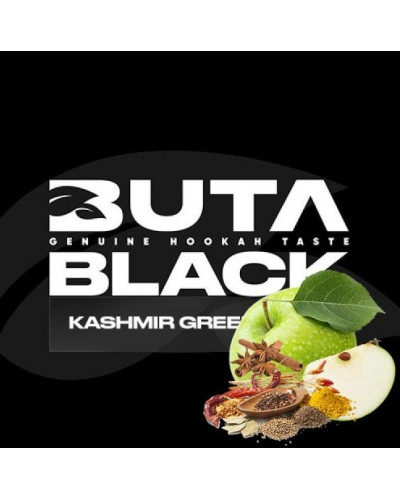 Табак для кальяна Buta Black Kashmir Green Apple 100 гр.