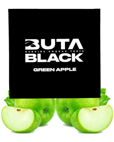 Табак для кальяна Buta Black Green Apple 100 гр. - фото 2