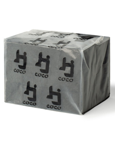 Кокосове вугілля для кальяна HJ Coco, 1 кг без коробки