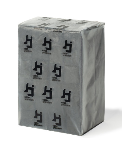 Кокосове вугілля для кальяна HJ Coco Premium, 1кг - фото 2