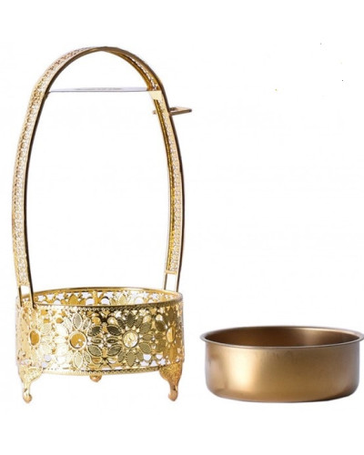 Корзина для вугілля Yahya Gold - фото 3