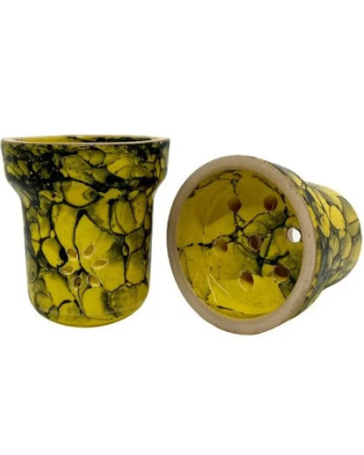 Чаша для кальяна Solaris Classic Eva Yellow&ampampampampampampampampampampampampampampampampampBlack - фото 2