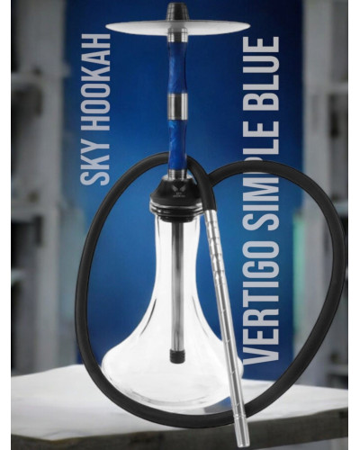 Кальян Sky Hookah Vertigo Simple Blue - фото 2