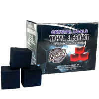 Кокосовый уголь для кальяна Yahya Elegance 25 cube, 0,5 кг