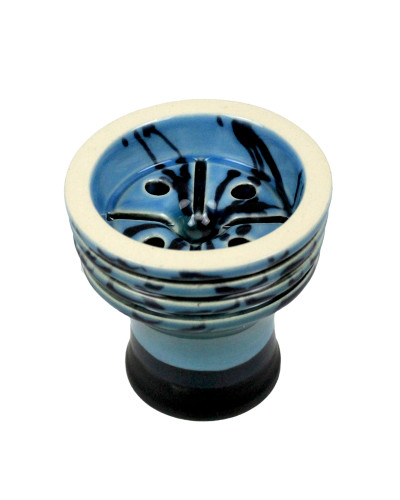 Чаша для кальяна Sweet Bowls Unika Glaze Blue - фото 3