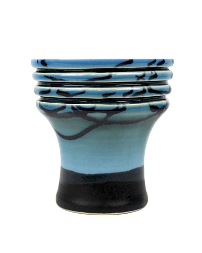 Чаша для кальяна Sweet Bowls Unika Glaze Blue - фото 2