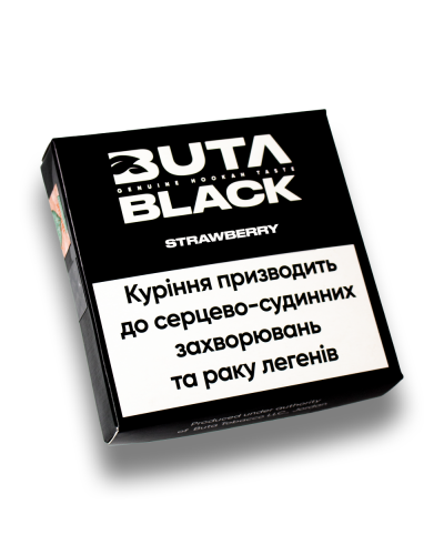 Табак для кальяна Buta Black Strawberry 100 гр.
