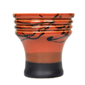 Чаша для кальяна Sweet Bowls Unika Glaze Orange.