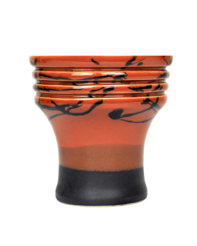 Чаша для кальяна Sweet Bowls Unika Glaze Orange