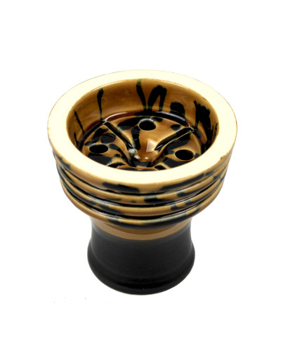 Чаша для кальяна Sweet Bowls Unika Glaze Yellow - фото 3
