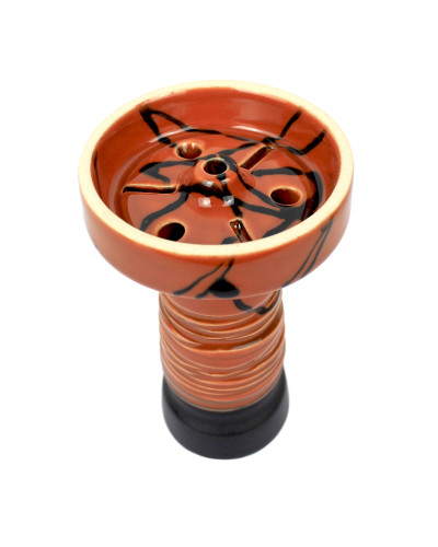 Чаша для кальяна Sweet Bowls Rubicon Glaze Orange - фото 3