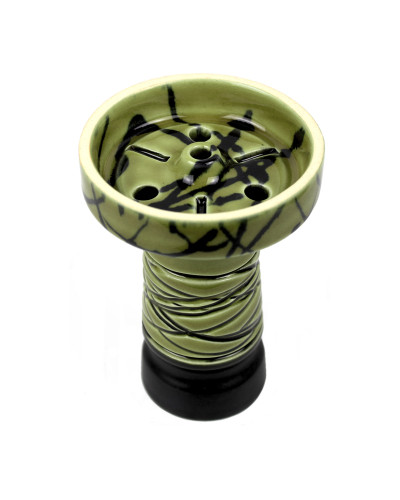 Чаша для кальяна Sweet Bowls Rubicon Glaze Green - фото 3