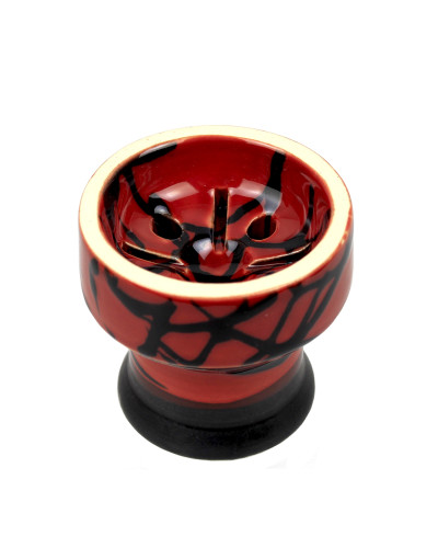 Чаша для кальяна Sweet Bowls Ring Glaze Red - фото 3