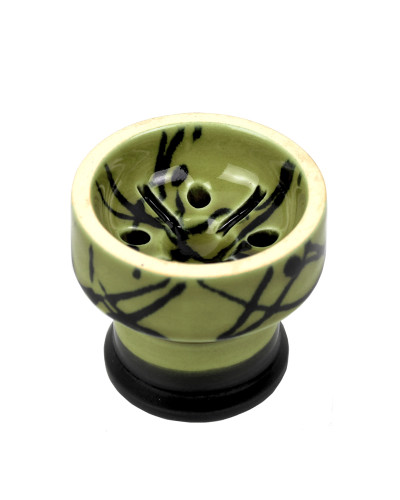 Чаша для кальяна Sweet Bowls Ring Glaze Green - фото 3