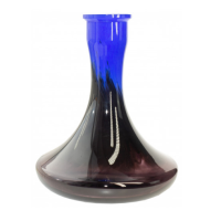 Колба для кальяна под уплотнитель Craft Black&ampampampampampampampampampampampampampampampampampBlue