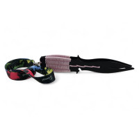 Щипці для вугілля Dumok Cord Pink з плетінням