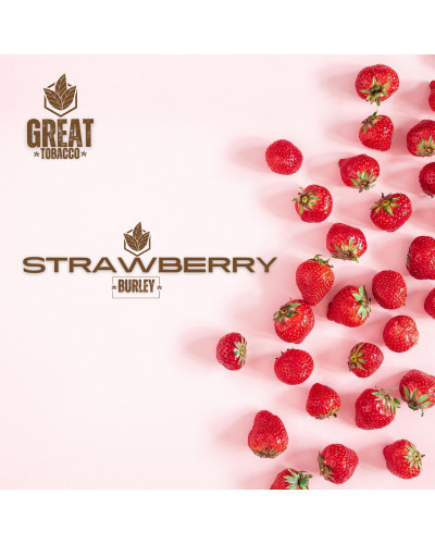 Тютюн для кальяну GREAT Strawberry Burley 100 г
