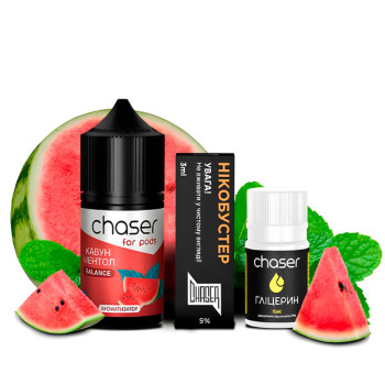 Набор для самозамеса Chaser For Pods Watermelon Menthol - фото 27