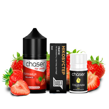 Набор для самозамеса Chaser For Pods Strawberry - фото 4