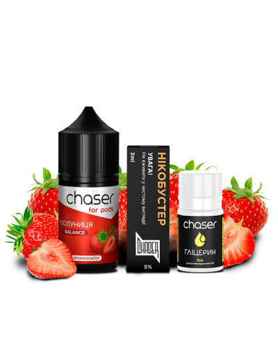Набор для самозамеса Chaser For Pods Strawberry