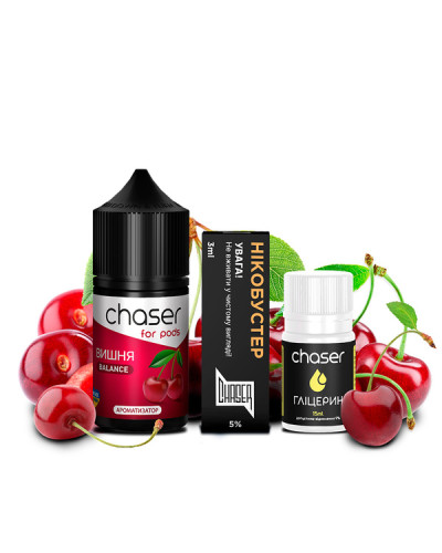 Набор для самозамеса Chaser For Pods Cherry 30мл