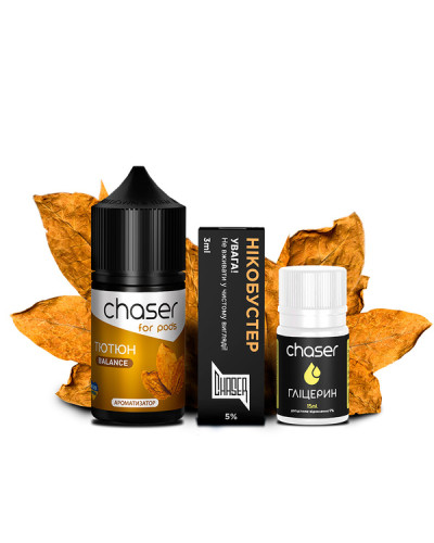 Набор для самозамеса Chaser For Pods Tobacco 15ml