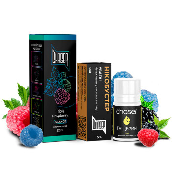 Набор для самозамеса Chaser Black Triple Raspberry - фото 14
