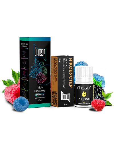 Набор для самозамеса Chaser Black Triple Raspberry