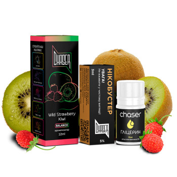 Набор для самозамеса Chaser Black Kiwi Wild Strawberry - фото 9