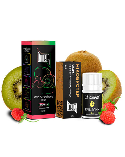 Набор для самозамеса Chaser Black Kiwi Wild Strawberry
